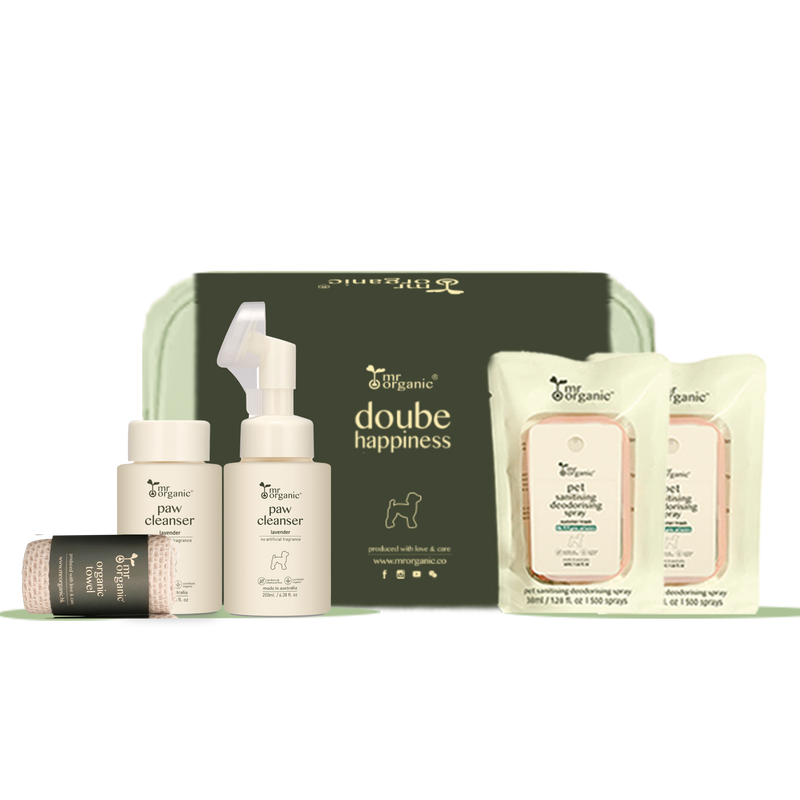 christmas double happiness paw cleanser set ( lavender ) 200ml