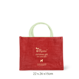 christmas medium shopping bag   聖誕中帆布購物袋 22*26*15cm