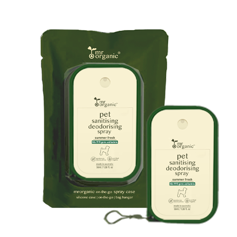 Pet Sanitising Deodorising Spray - 38ml  Green