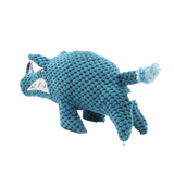 Angry Blue Pig Plush Pet Toy