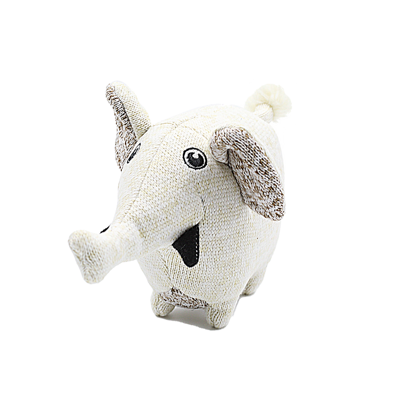 Knit Cute Cute Elephant Plush Pet Toy