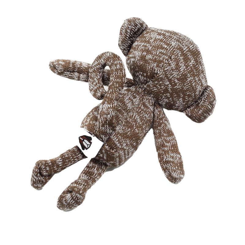Knit Monkey Plush Pet Toy