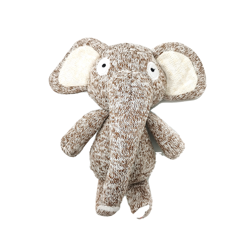Knit naughty Elephant Plush Pet Toy