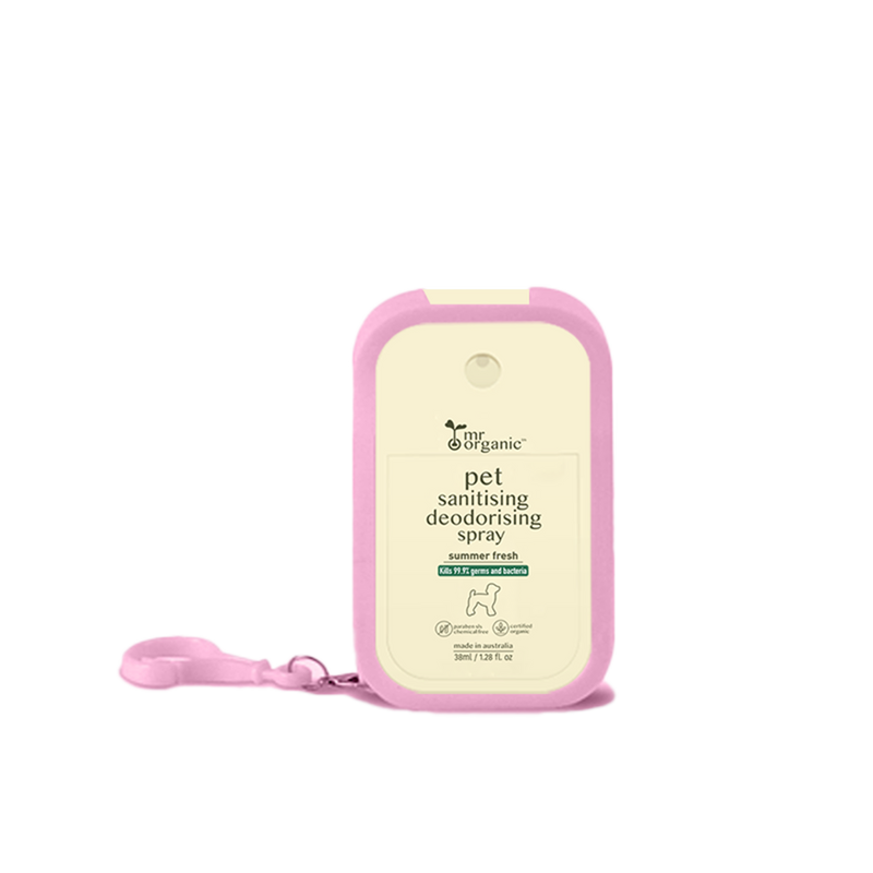 Pet Sanitising Deodorising Spray - 38ml pink